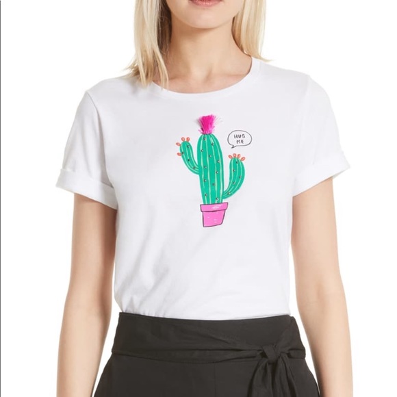 Kate Spade Cactus T-Shirt - Picture 1 of 1